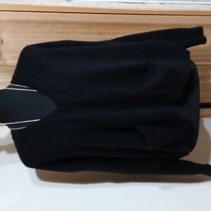 Vince Black Cachemire Sweater Croppet